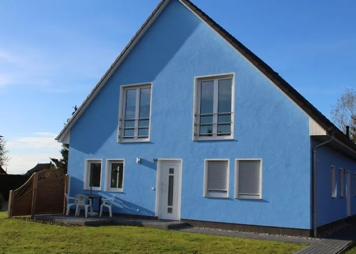 Apartamento Moewe Usedom Achterwasser Blaues Haus